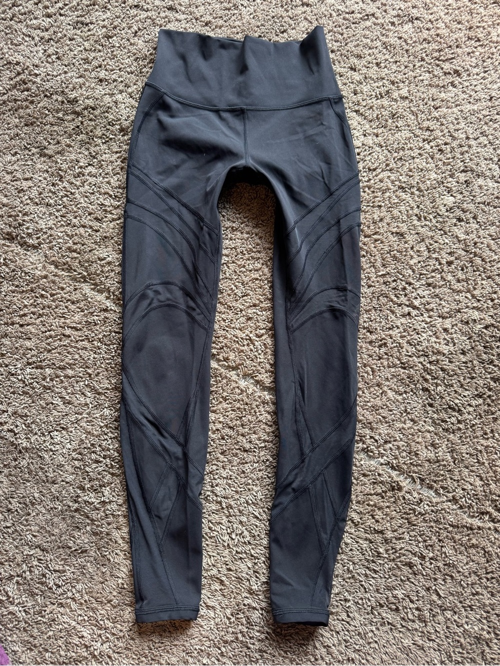 lululemon Black Active Leggings with Size Tag